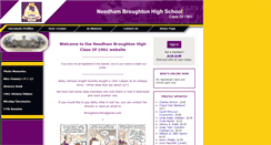 Desktop Screenshot of broughton1961.com